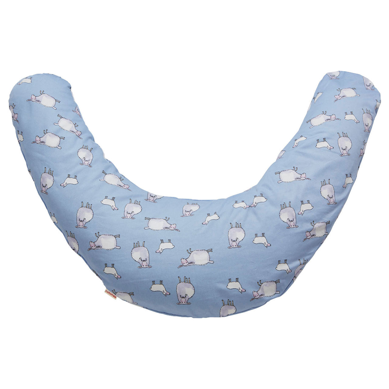 Cotonea Kissenbezug für Stillkissen aus Bio Baumwolle 36 x 180 cm