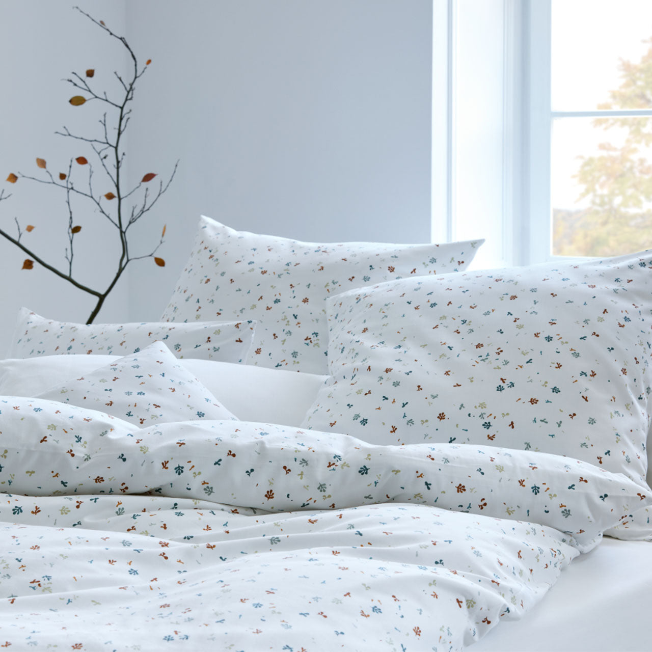 Cotonea Minori Bettwäsche Set aus Bio Baumwoll Satin