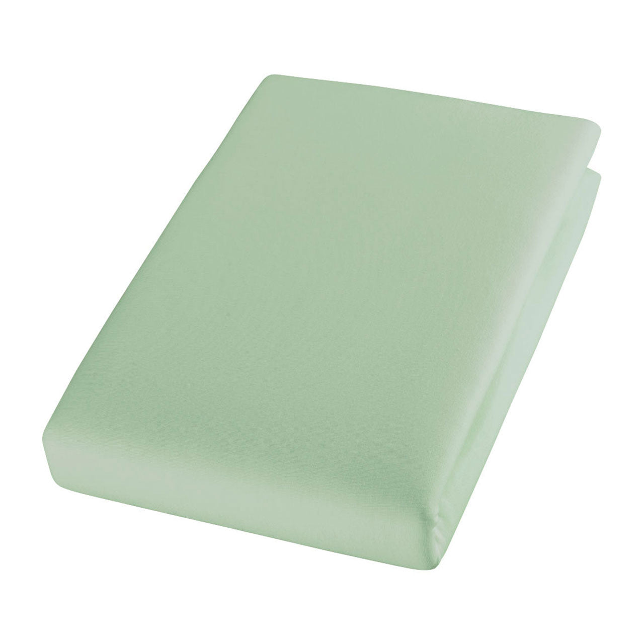 Cotonea Spannbettlaken aus Bio Baumwoll Jersey für hohe Matratzen