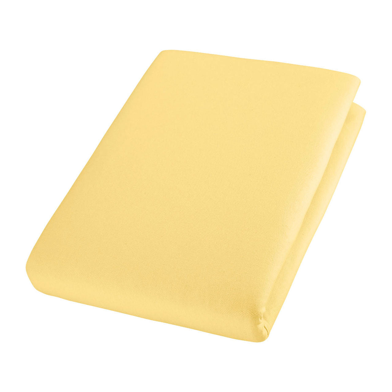 Cotonea Spannbettlaken aus Bio Baumwoll Jersey für hohe Matratzen