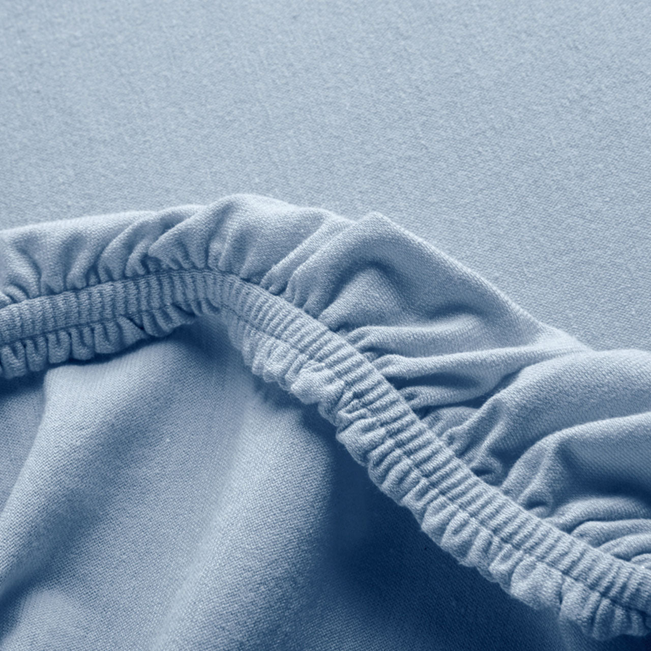 Cotonea Spannbettlaken aus Bio Baumwoll Jersey für hohe Matratzen