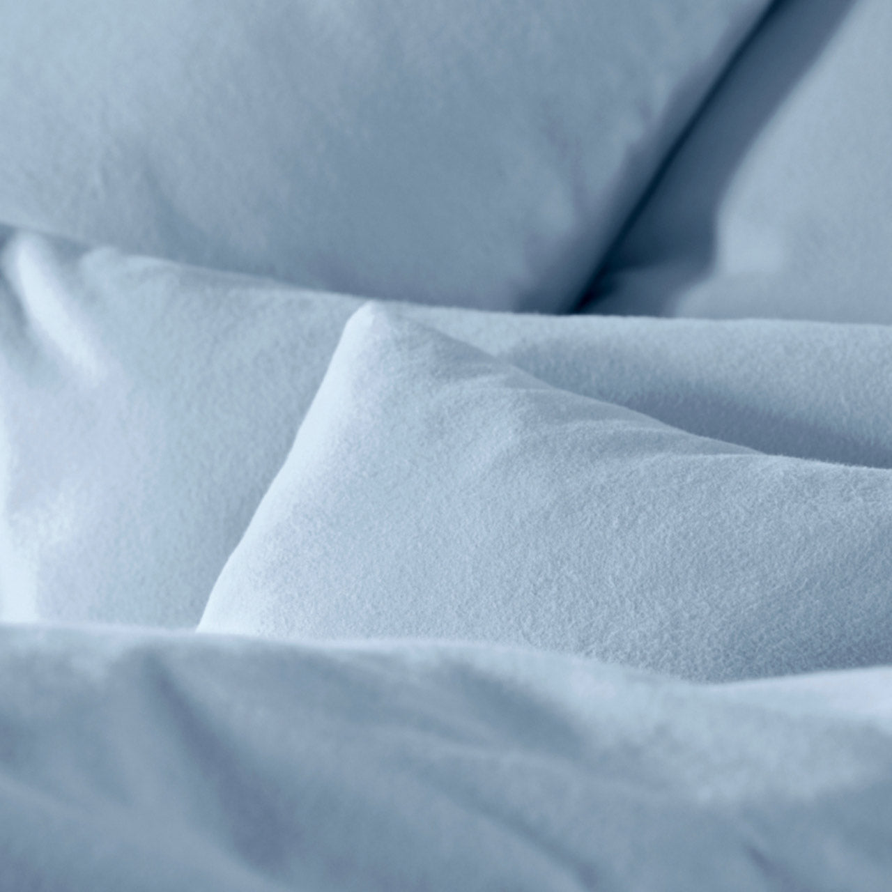 Cotonea Bettwäsche Set aus Bio Baumwoll Biber Natur