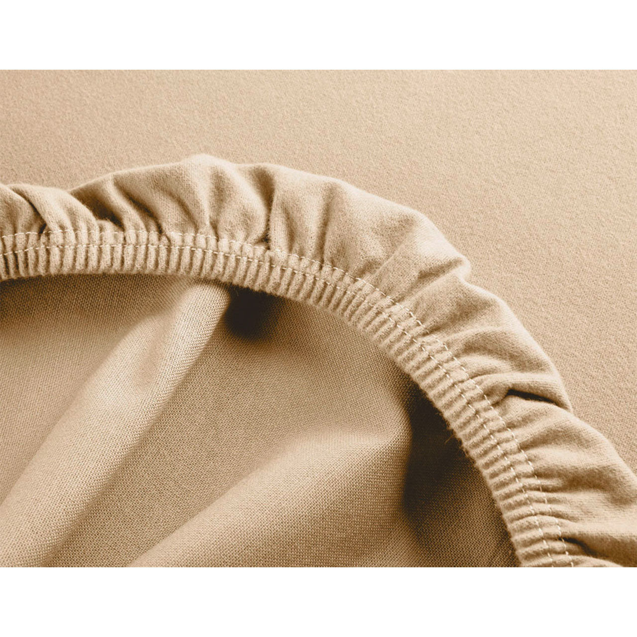 Cotonea Spannbettlaken aus Bio Baumwoll Biber