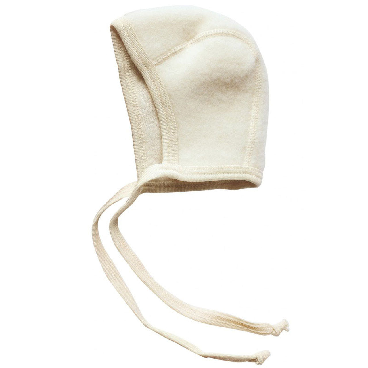 Engel Baby Häubchen aus Bio Schurwolle
