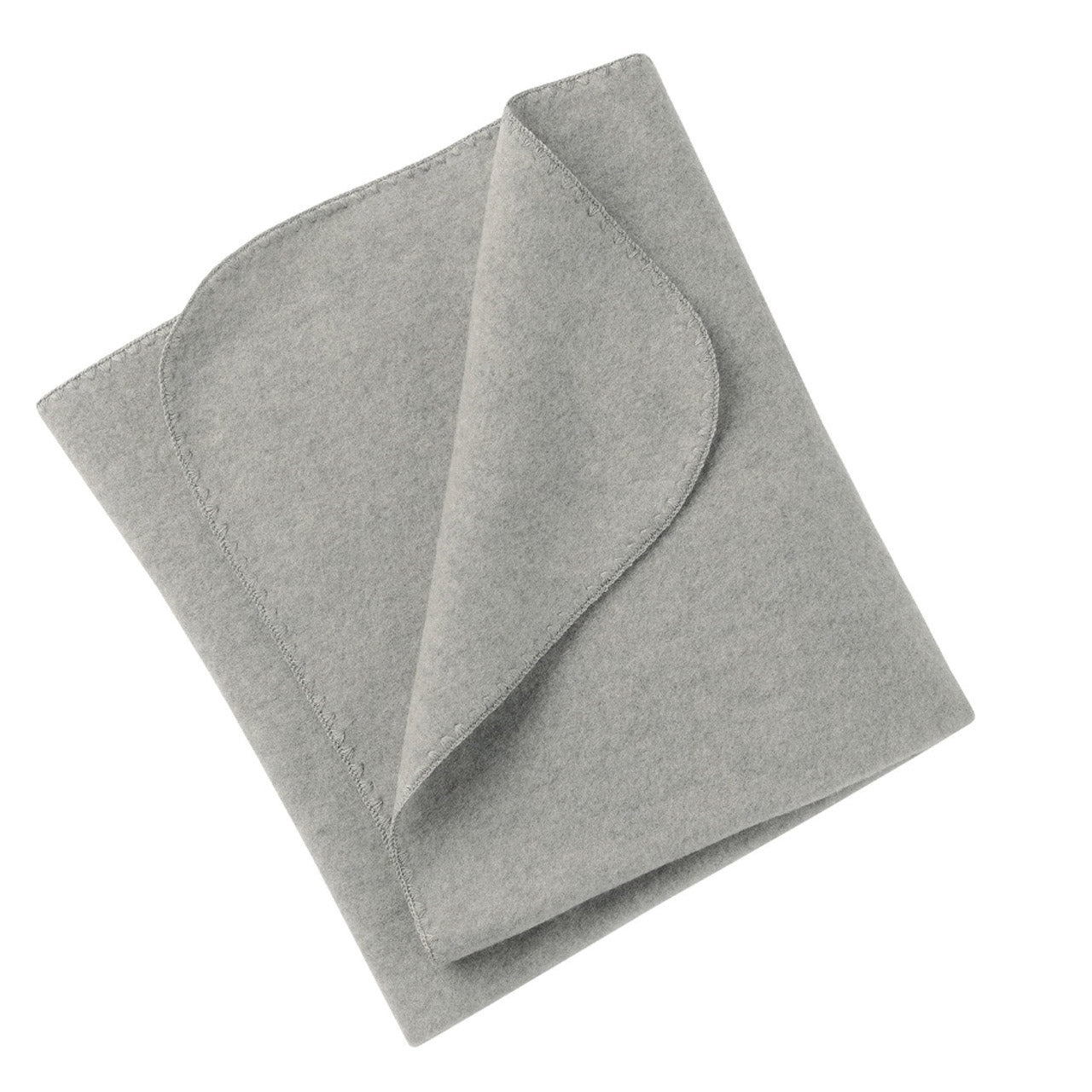 Engel Baby-Decke mit Muschelkante. 80 x 100 cm. IVN BEST