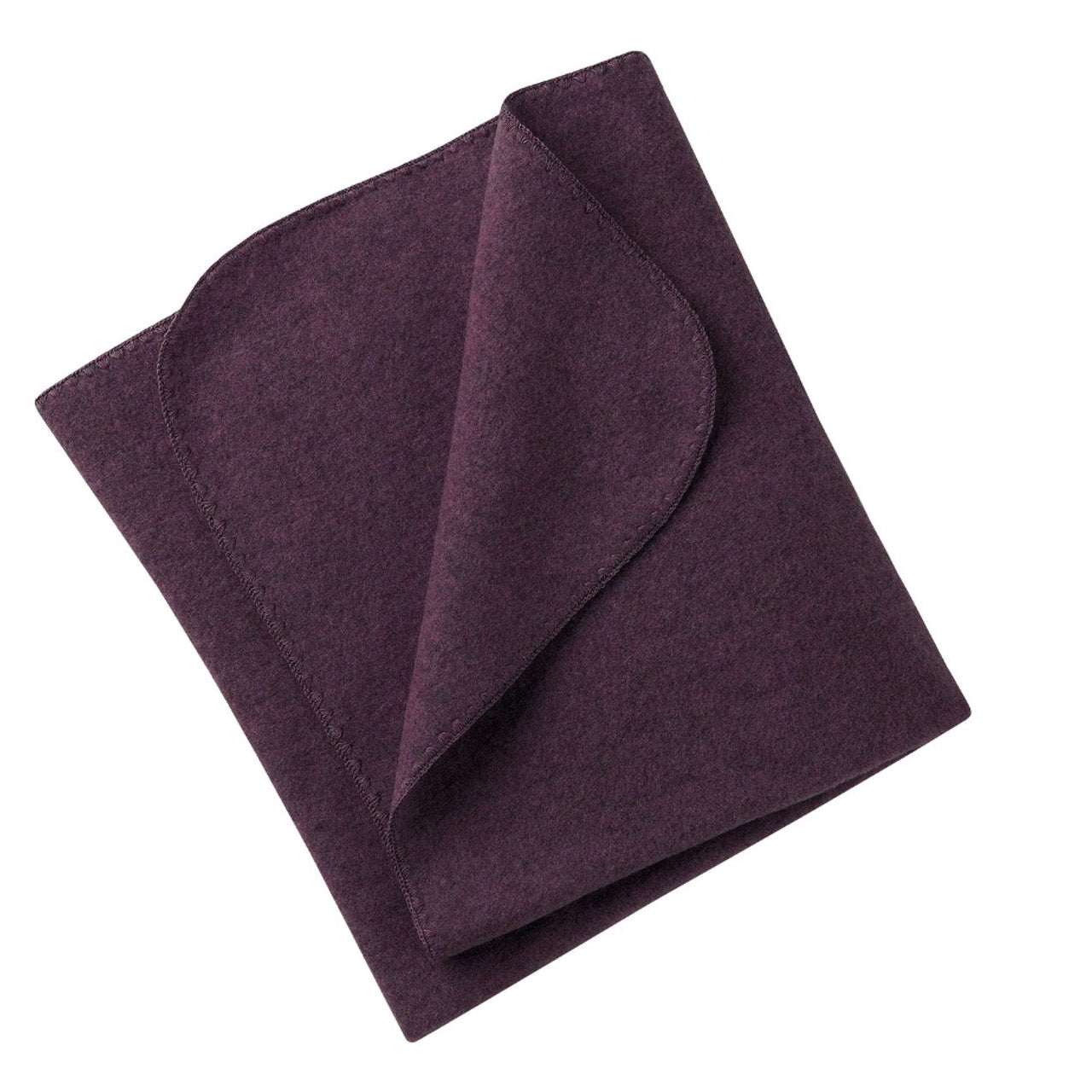 Engel Baby-Decke mit Muschelkante. 80 x 100 cm. IVN BEST