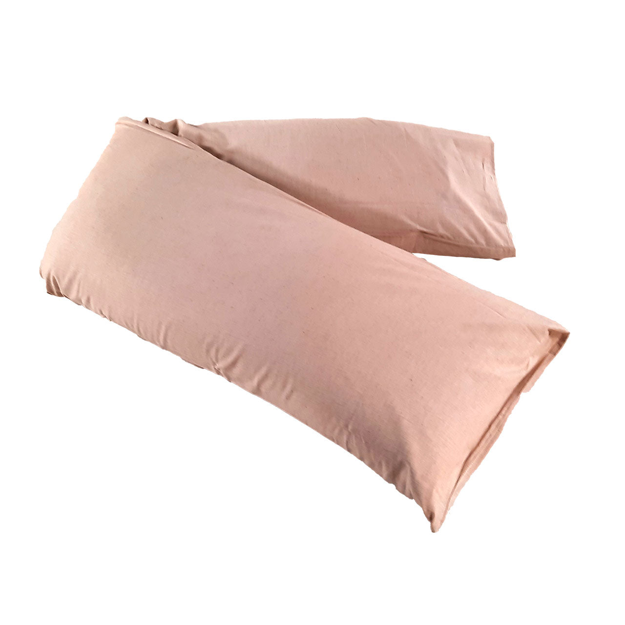 Speltex Kissenbezug für Seitenschläferkissen aus Bio Baumwolle, Renforcé, 150 x 35 cm