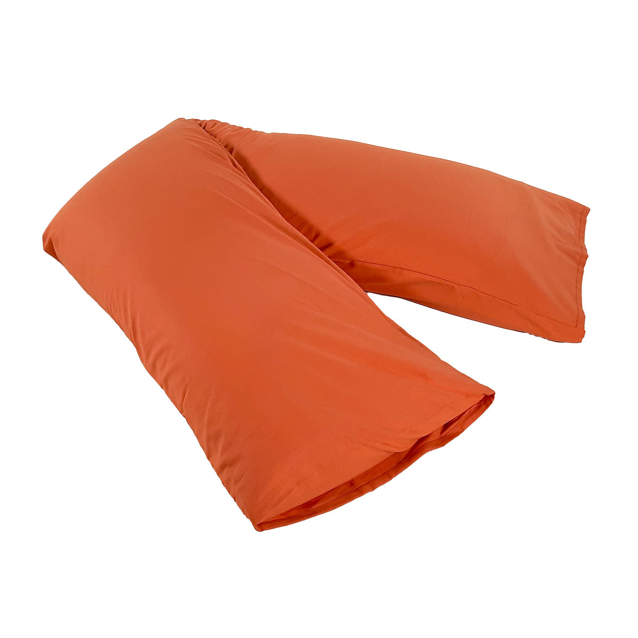 Speltex Kissenbezug für Seitenschläferkissen aus Bio Baumwolle, Renforcé, 150 x 35 cm