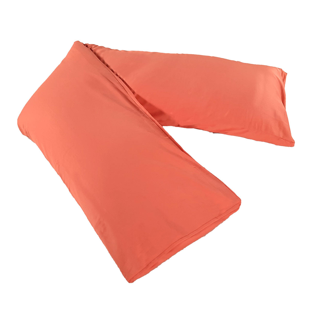 Speltex Kissenbezug für Seitenschläferkissen aus Bio Baumwolle, Satin, 150 x 35 cm