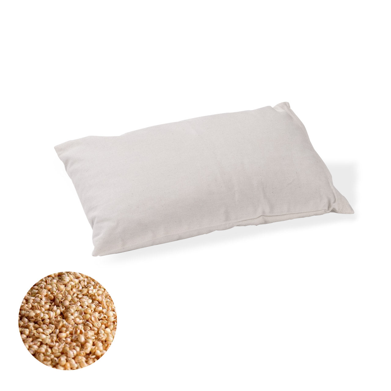 Speltex Nackenkissen mit Bio Hirse Füllung