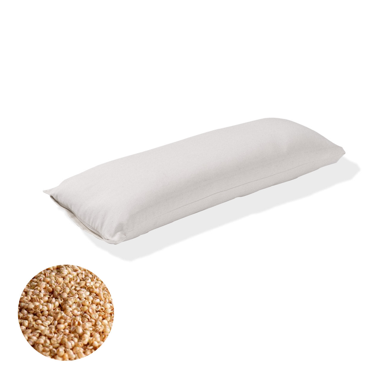 Speltex Kniekissen für Seitenschläfer mit Bio Hirse Füllung