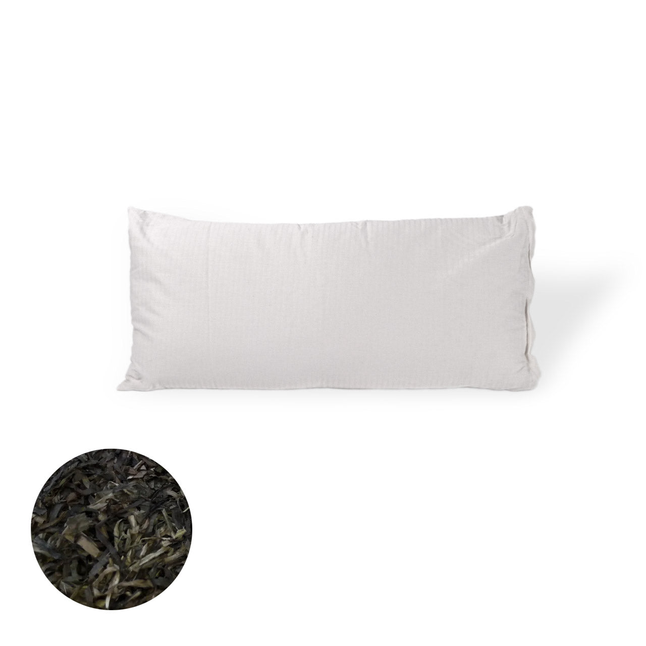 Speltex Kopfkissen mit Seegras Füllung