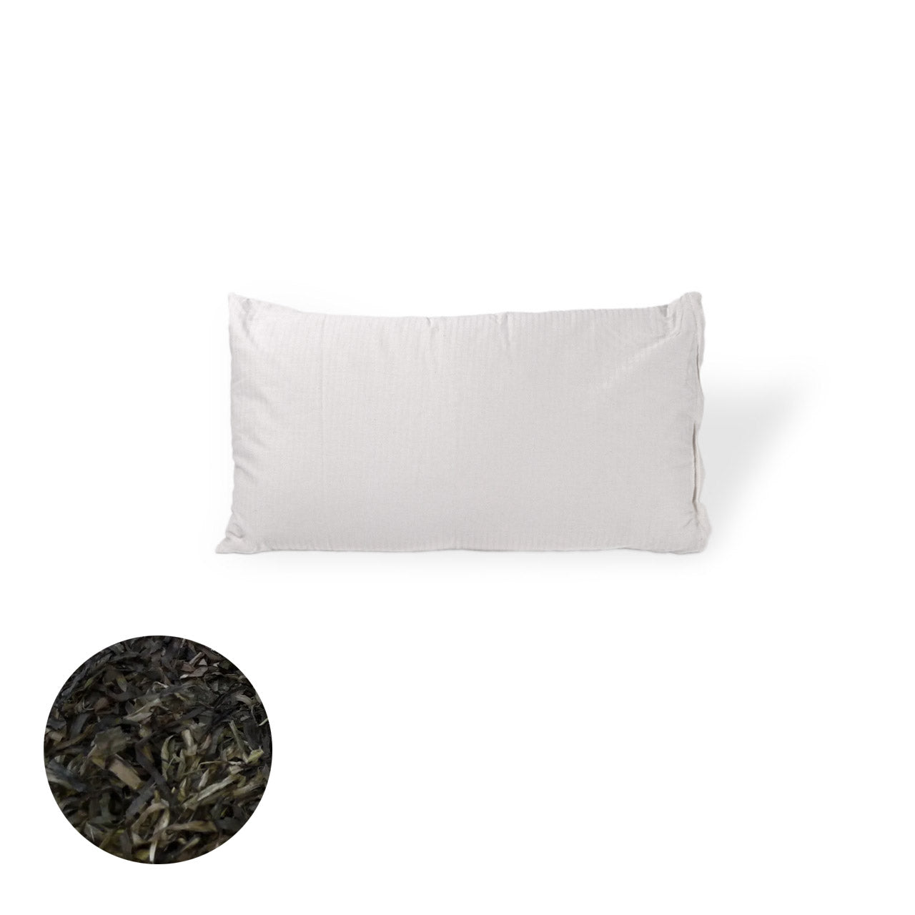 Speltex Kopfkissen mit Seegras Füllung