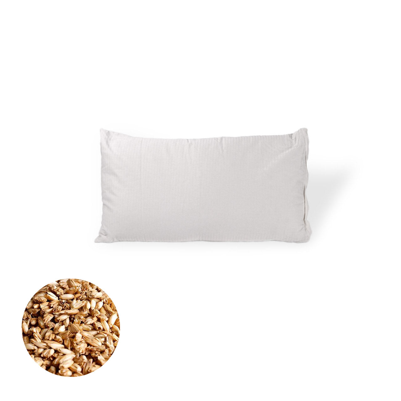 Speltex Kopfkissen mit Bio Dinkelspelzen Füllung