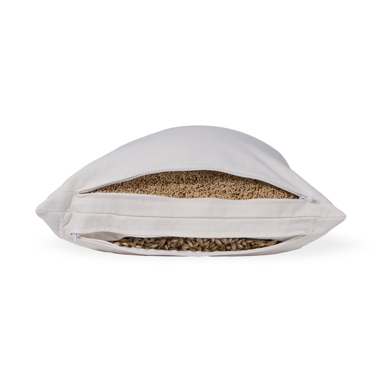 Speltex 2-Kammer Kopfkissen mit Bio Hirse / Bio Dinkelspelzen Füllung