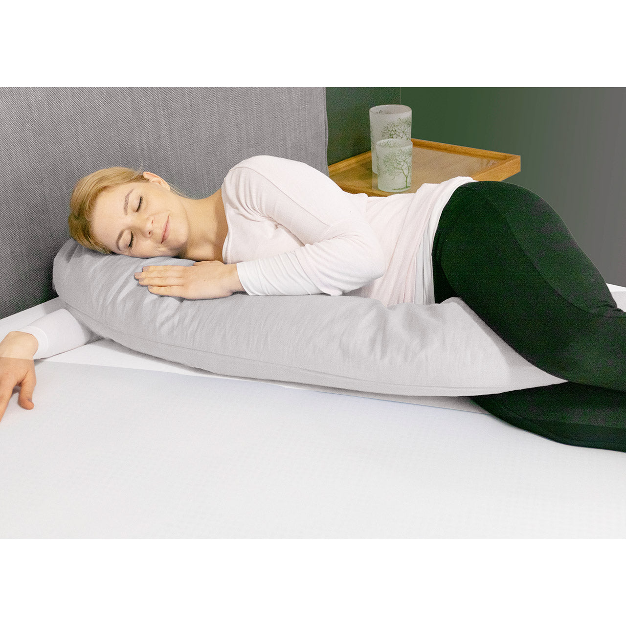 Speltex Seitenschläferkissen mit Bio Hirse Füllung