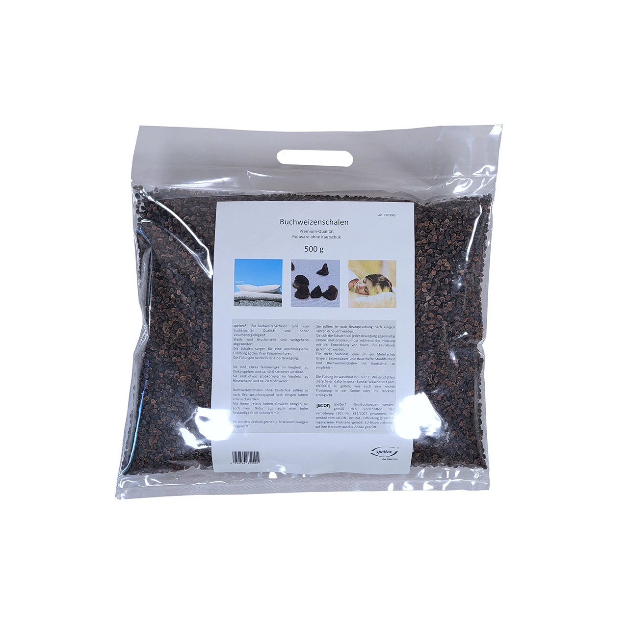 Speltex Nachfüllpackung Bio Buchweizenschalen