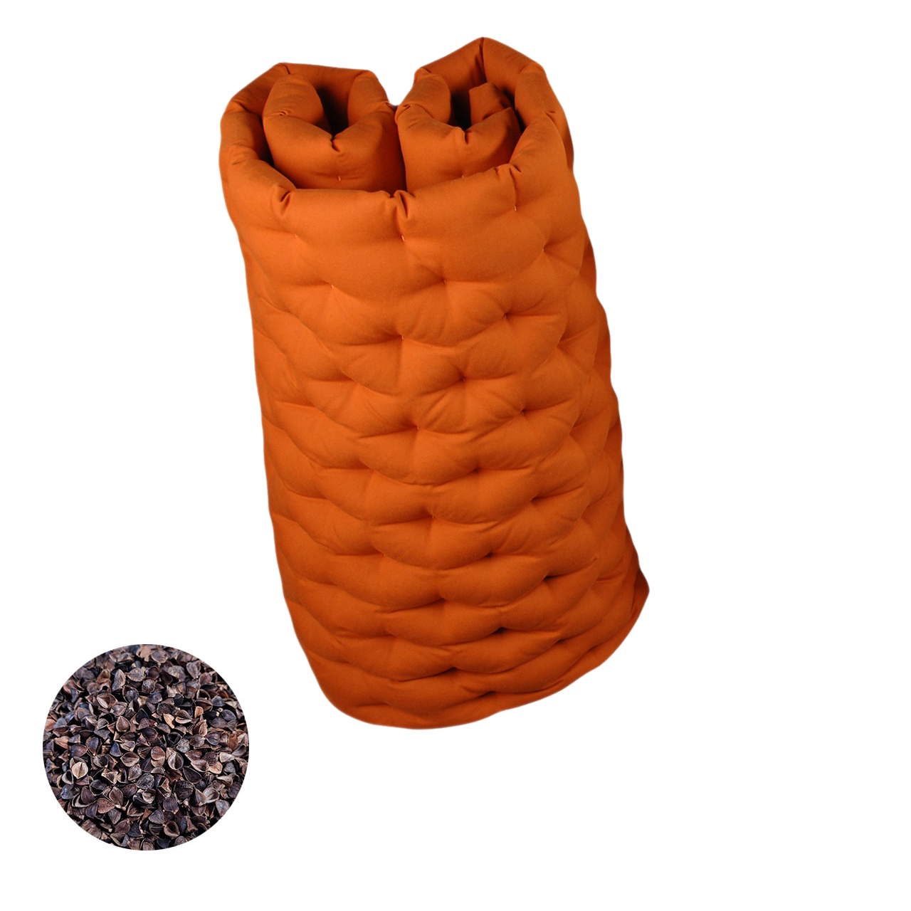 Speltex Liege- und Meditationsmatte mit Bio Buchweizenschalen Füllung