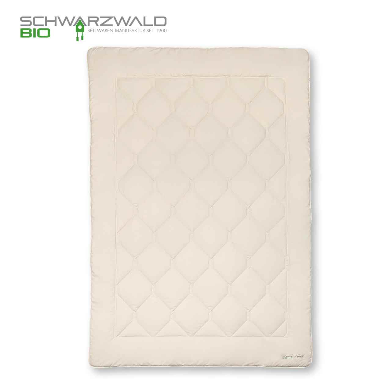 OBB Schwarzwald Bio Hanne Ganzjahres-Bettdecke mit Bio Baumwolle-Hanf-Füllung