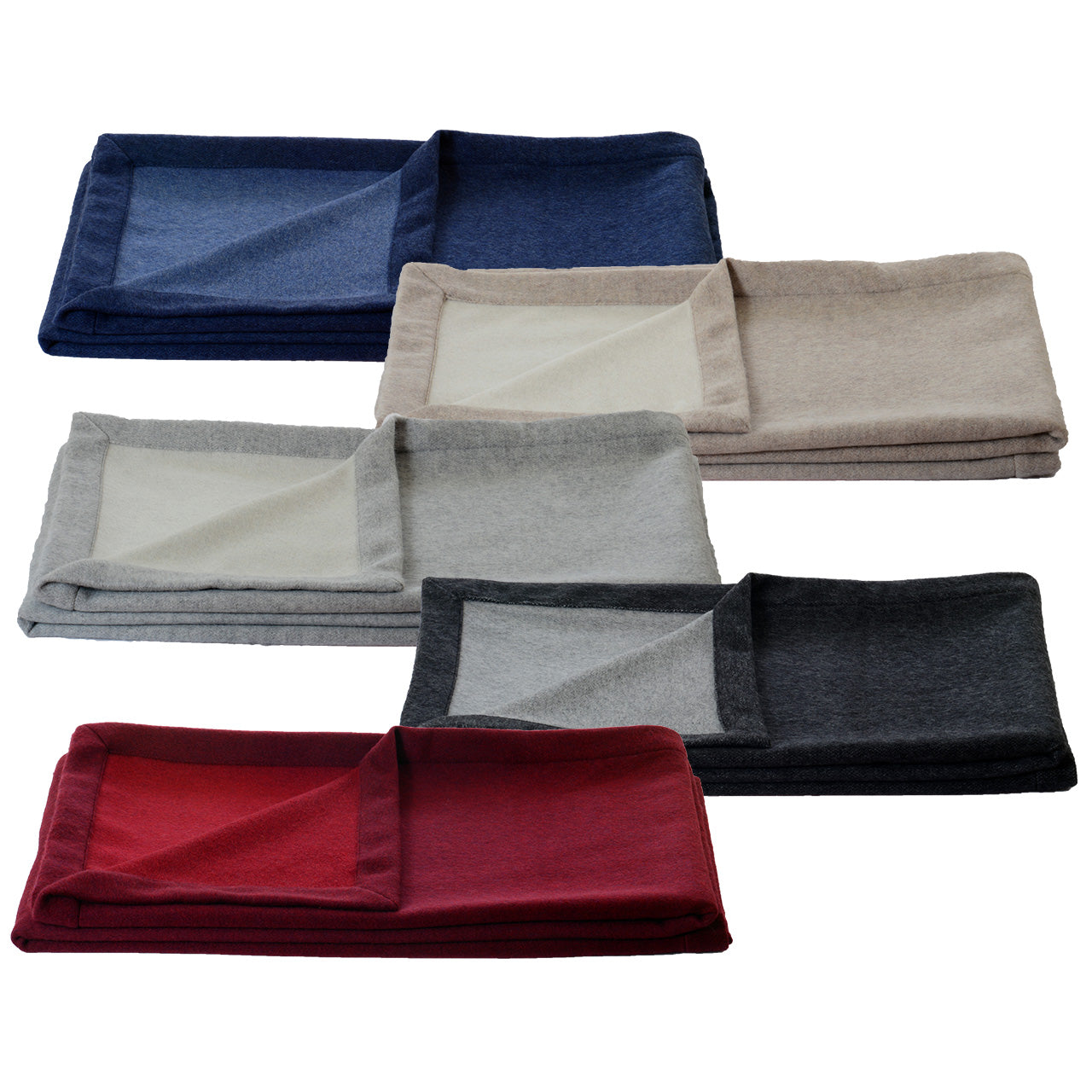 Steinbeck Como Veloursdecke aus Cashmere-/Lammwolle