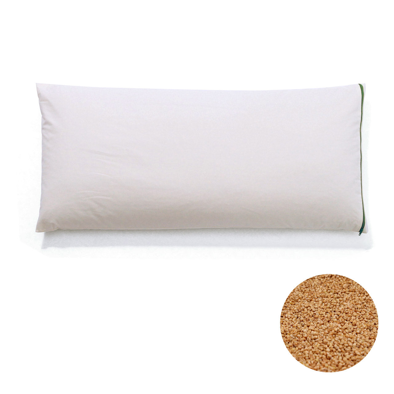 Mudis Kopfkissen mit Bio Hirse Füllung