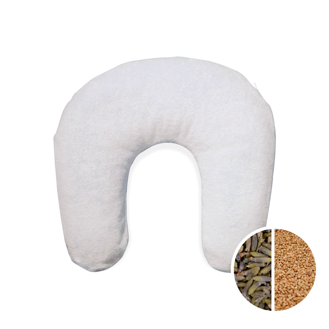 Mudis Nackenhörnchen mit Bio Hirse / Bio Lavendelblüten Füllung