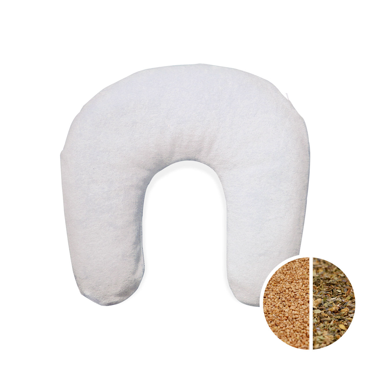 Mudis Nackenhörnchen mit Bio Hirse / Bio 6 Kräuter Füllung