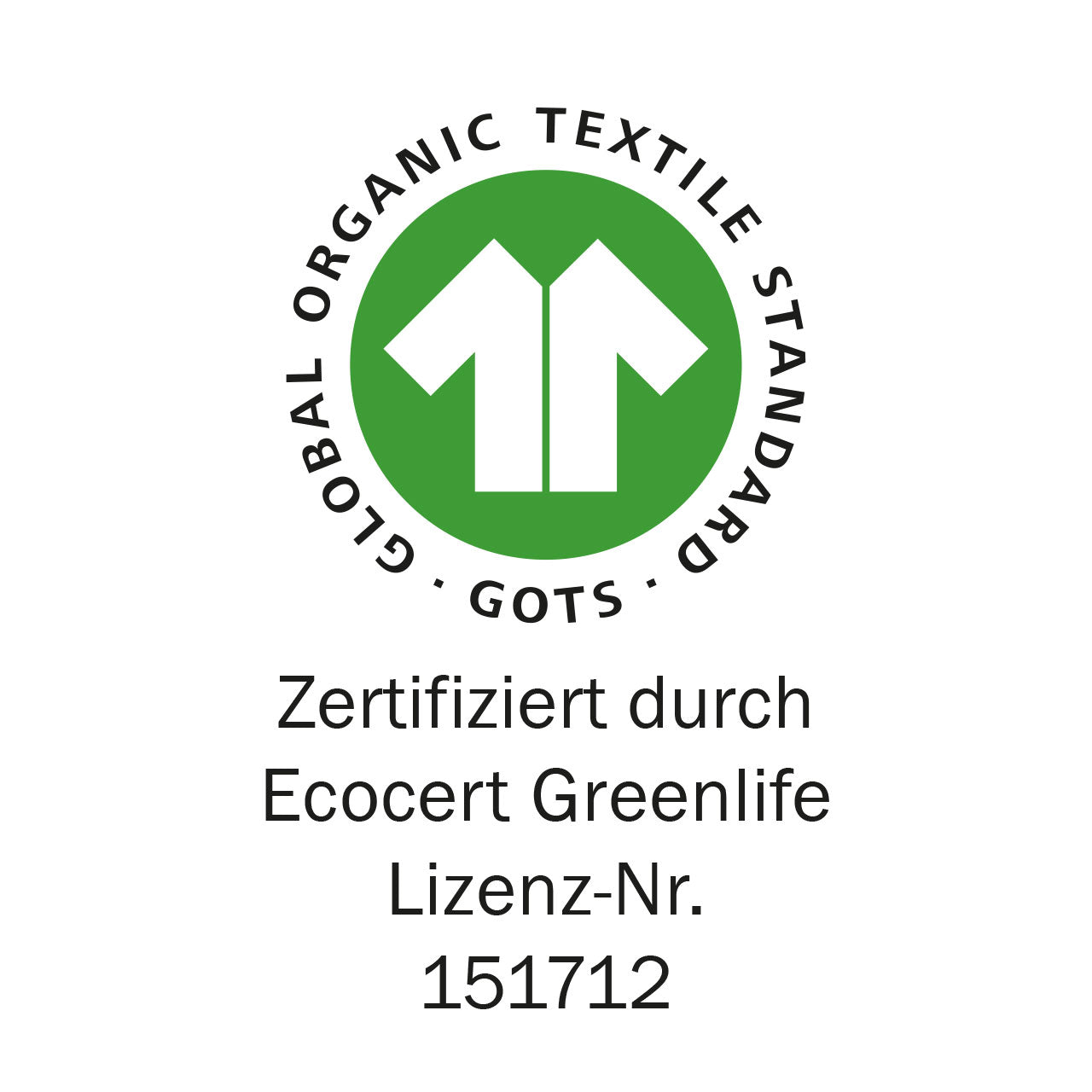 Prolana Schlaf-Line MITTEL Naturlatex Öko Matratze mit Bio Baumwolle Bezug