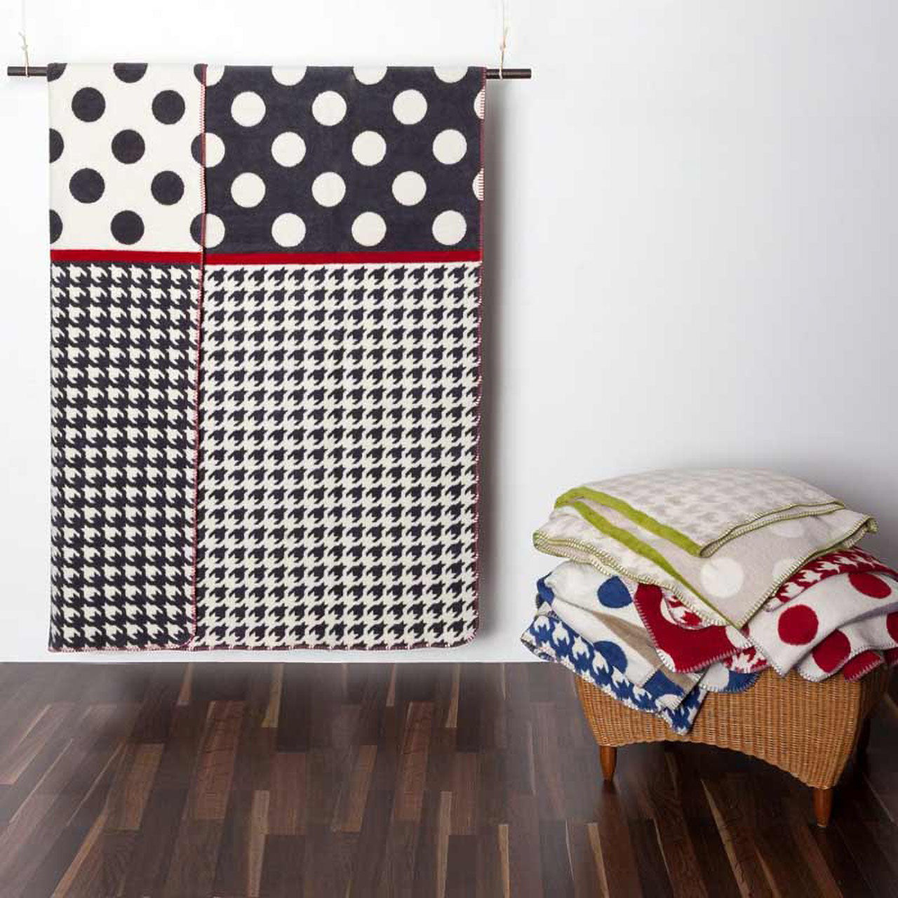 Richter Geo Wohndecke aus Bio Baumwolle