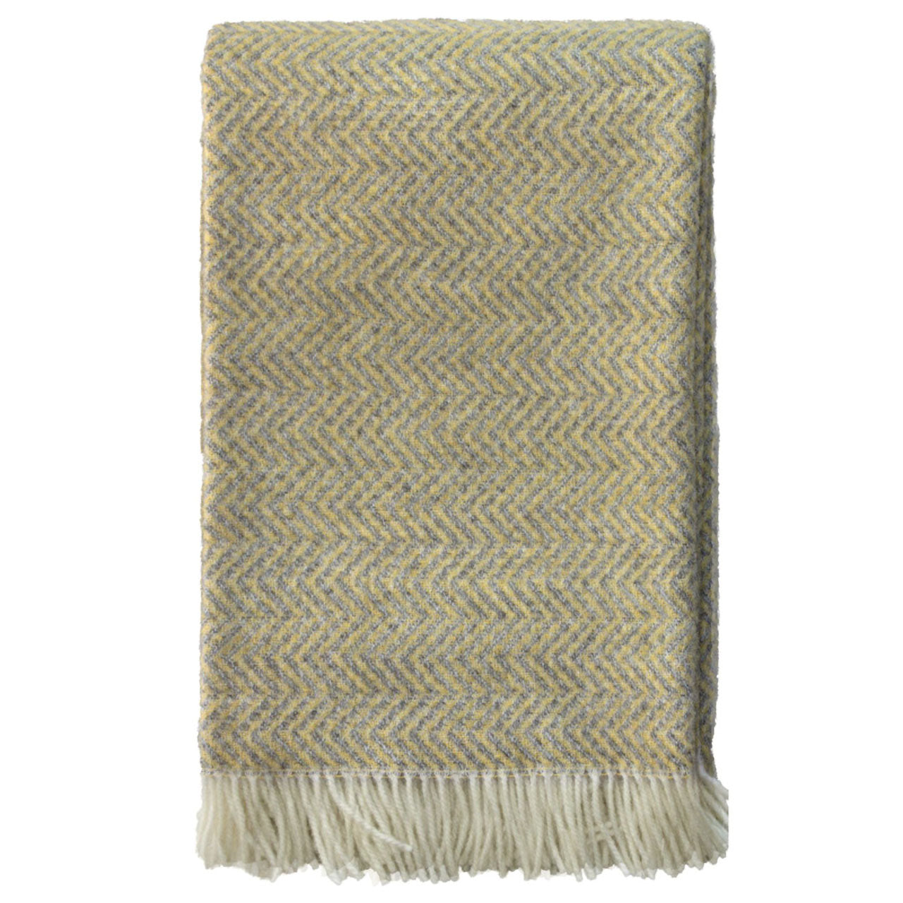 Island Wollparadies Mara Wolldecke aus Lammschurwolle