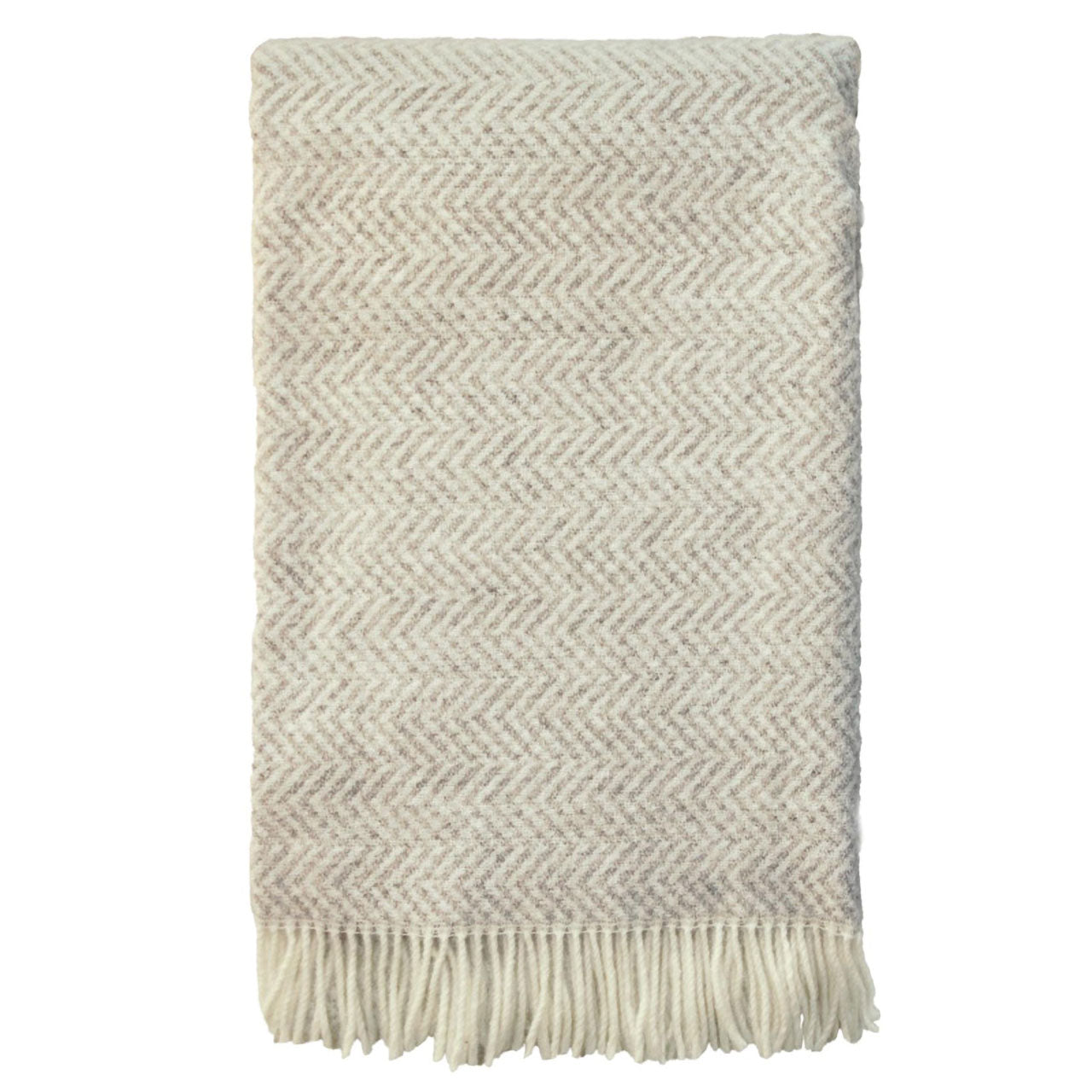 Island Wollparadies Mara Wolldecke aus Lammschurwolle