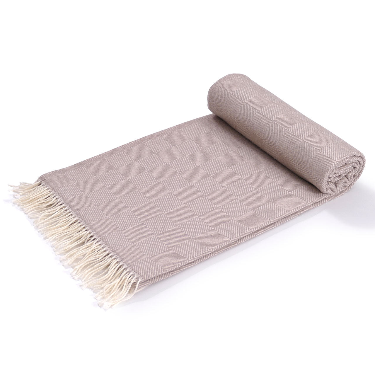 Island Wollparadies Diamant Wolldecke aus Merinowolle