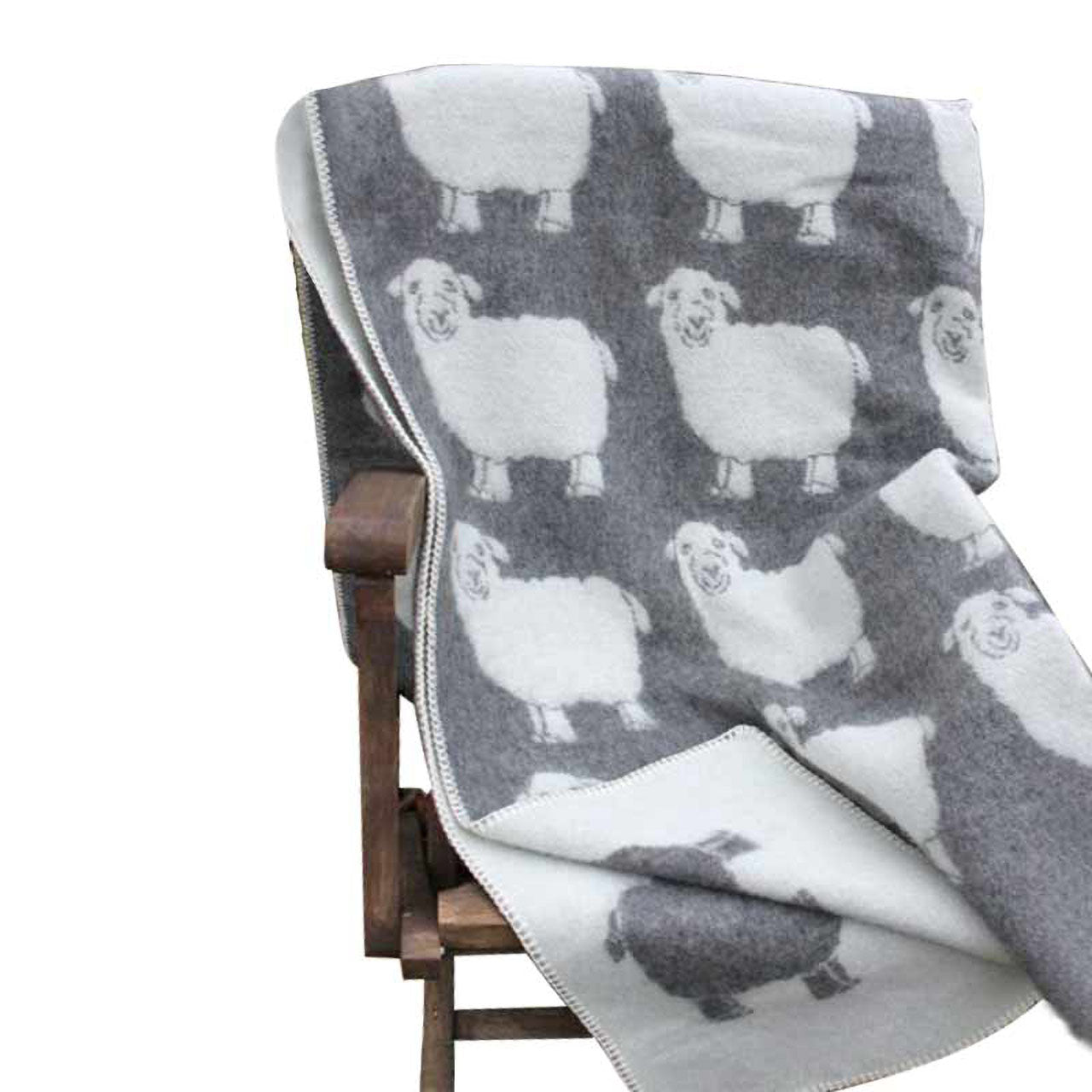 Island Wollparadies Lamm Babydecke aus Lammschurwolle