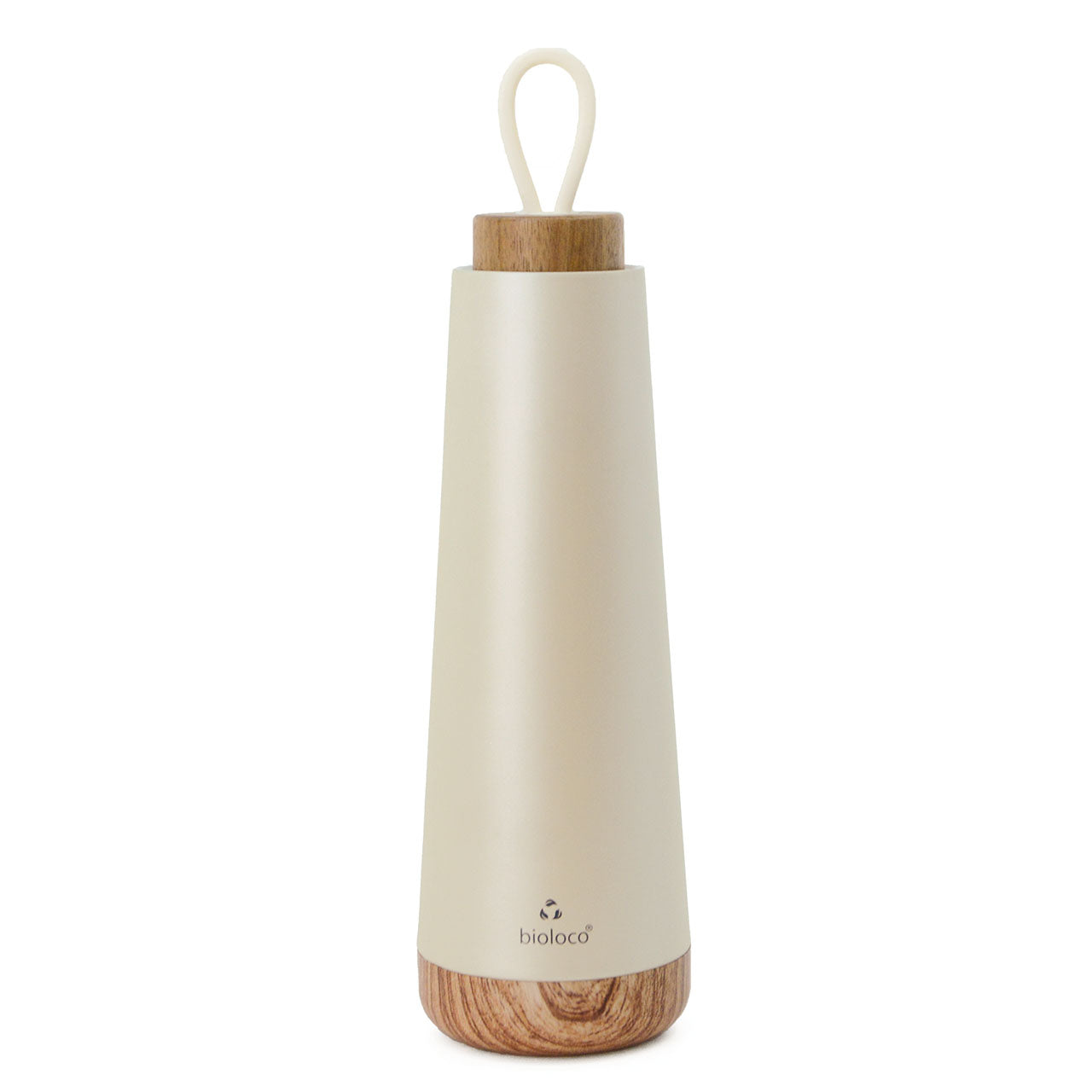 Bioloco Loop isolierte Trinkflasche aus Edelstahl 0.5l
