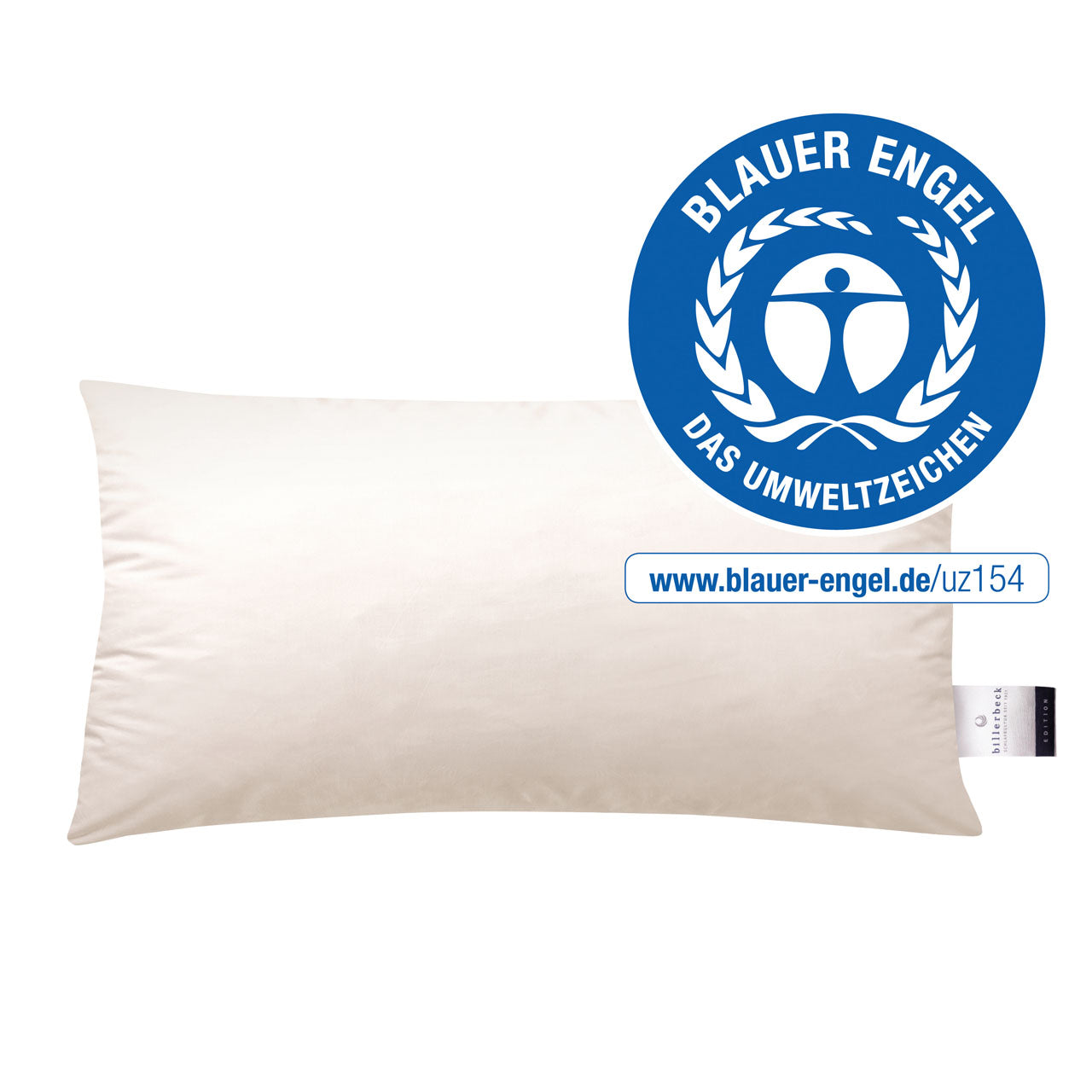 Billerbeck FRIEDA® Kissen mit Gänsedaunenfüllung