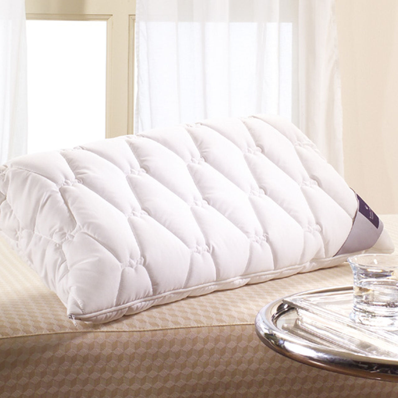 Billerbeck NOVUM Nackenkissen 3-tlg mit viscoelastischem Schaum / Softlatex Kern