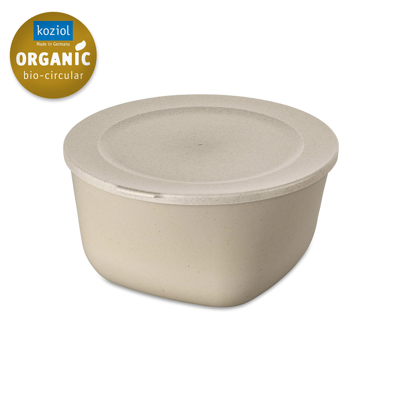 Koziol Connect Box Frischhaltedose mit Deckel aus Bio Plastik