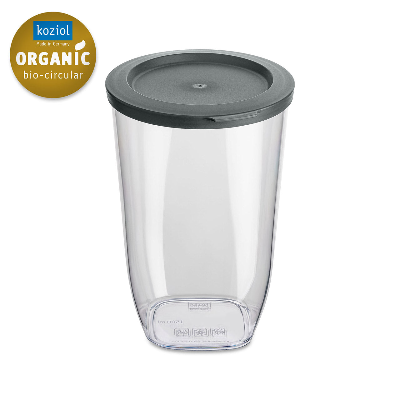 Koziol Connect Dry Storage Vorratsdose aus Bio Plastik