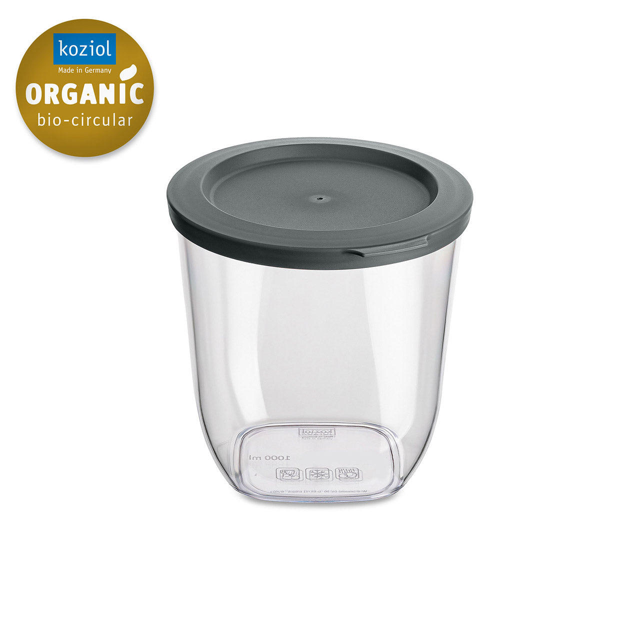 Koziol Connect Dry Storage Vorratsdose aus Bio Plastik