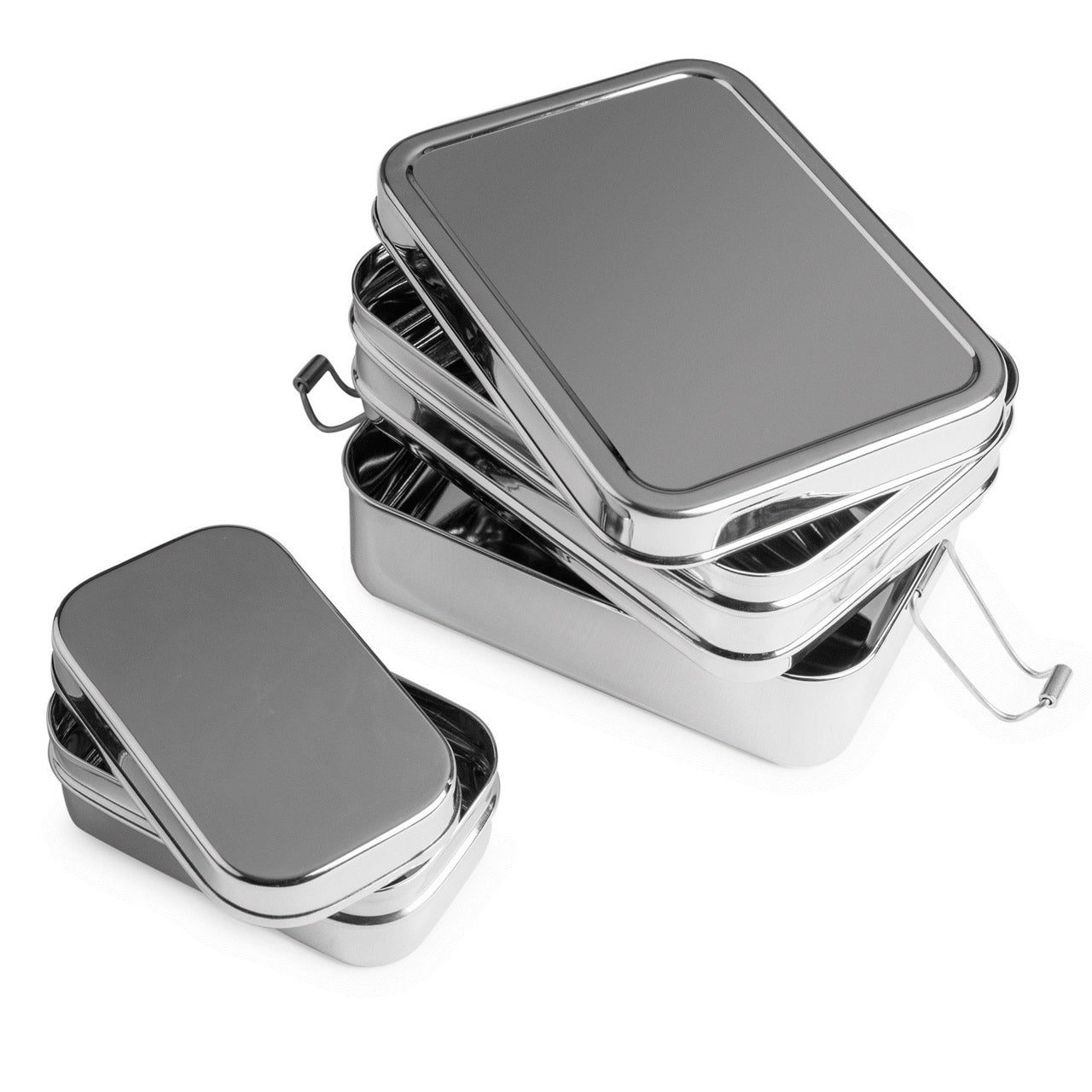 Brotzeit Edelstahl Lunchbox 3in1