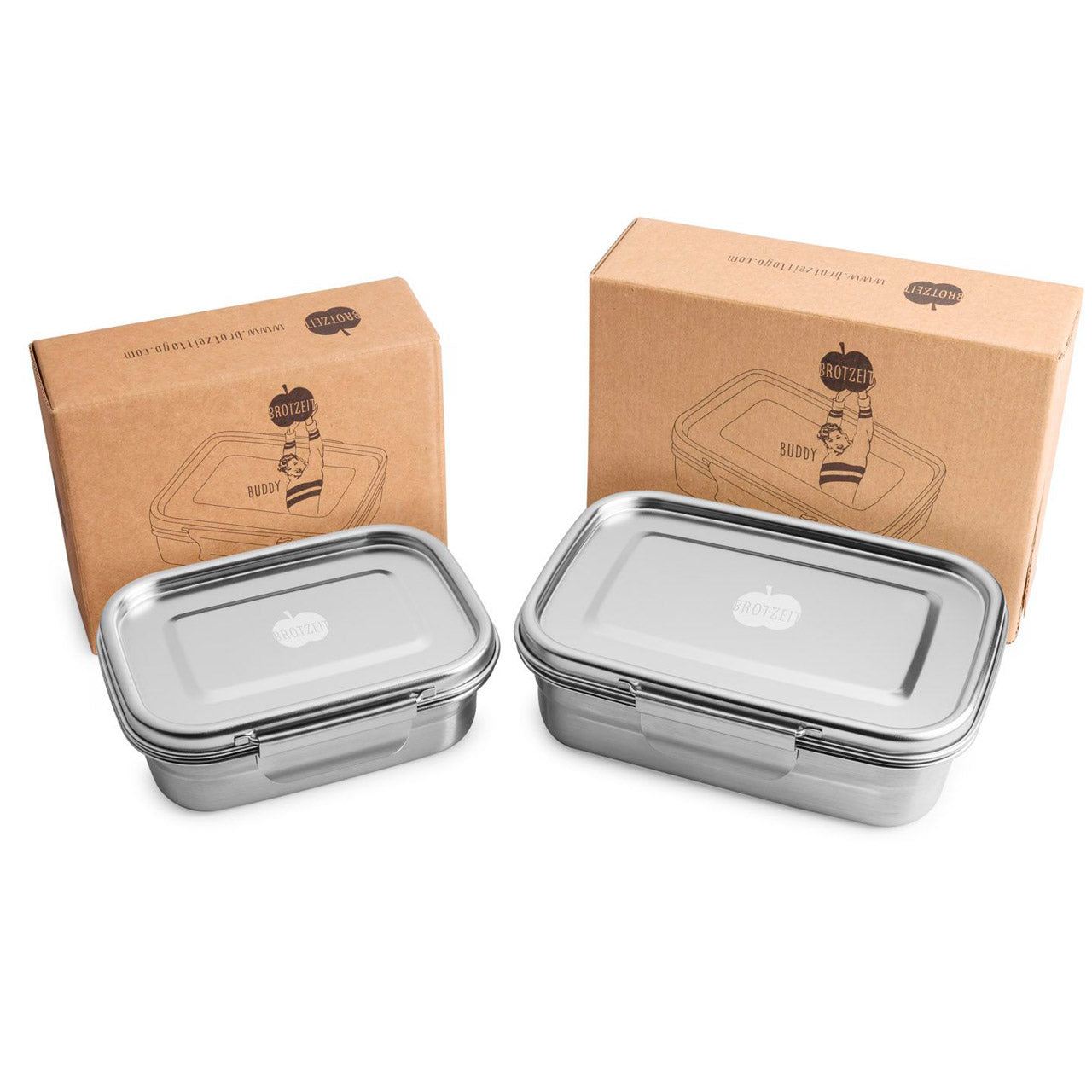 Brotzeit Lunchbox Buddy aus Edelstahl
