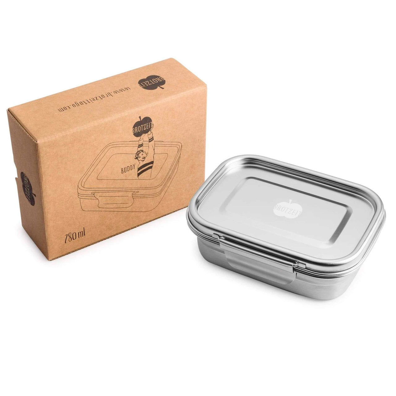 Brotzeit Lunchbox Buddy aus Edelstahl