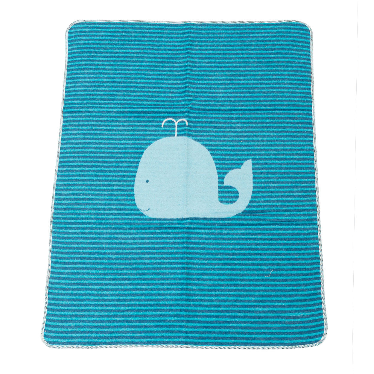 Fussenegger Babydecke Juwel „Wal/Streifen“