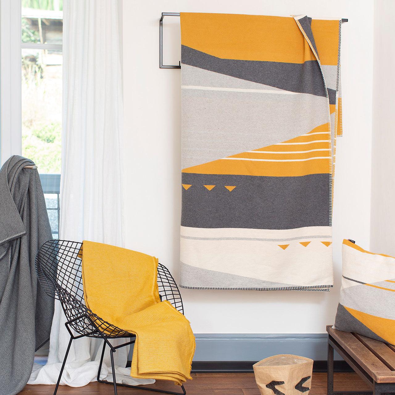 Fussenegger Topaz Wohndecke aus Bio Baumwolle