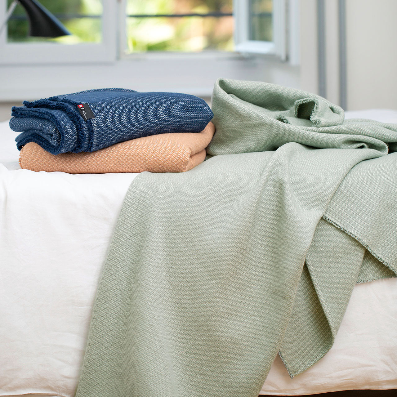 Fussenegger Topaz Wohndecke aus Bio Baumwolle