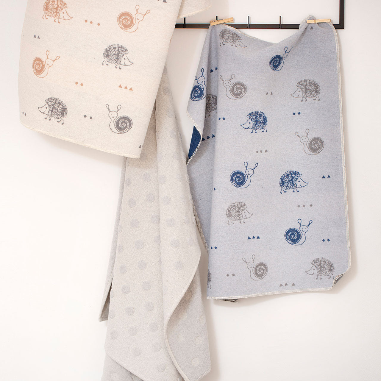 Fussenegger Riga Babydecke Groß aus Recycling Baumwolle