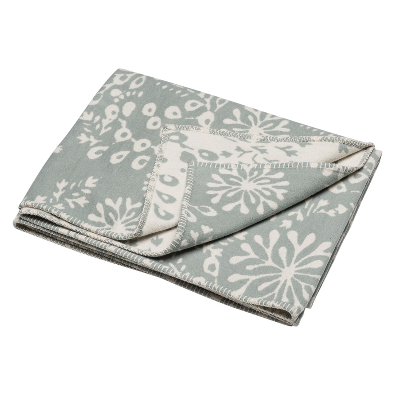 Fussenegger Jade Wohndecke aus Bio Baumwolle