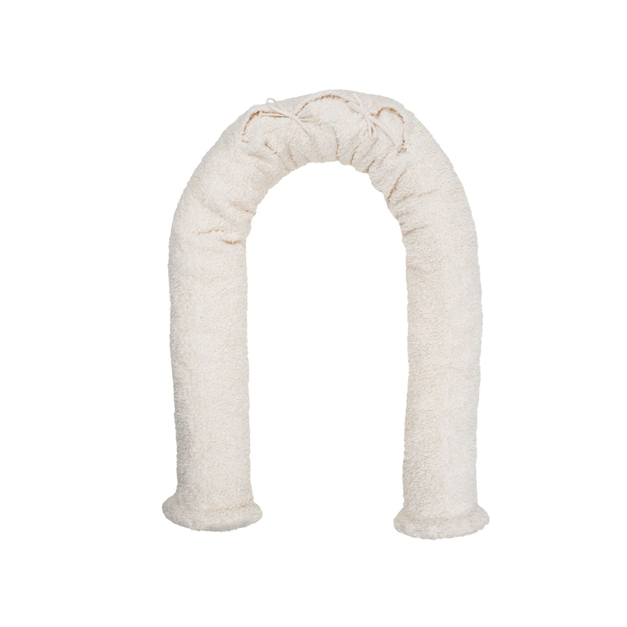 Efie Nestchen-Schlange aus Bio-Baumwolle / Bio-Schafschurwolle, natur