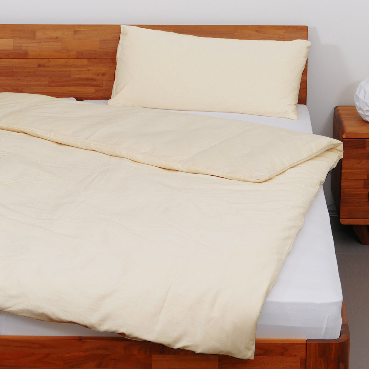 Ege Organics Bettdeckenbezug aus Bio Baumwolle Satin