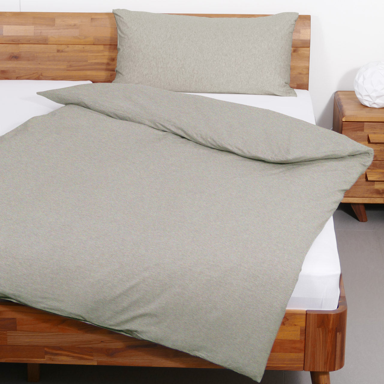 Ege Organics Bettwäsche Set aus Bio Baumwolle Jersey